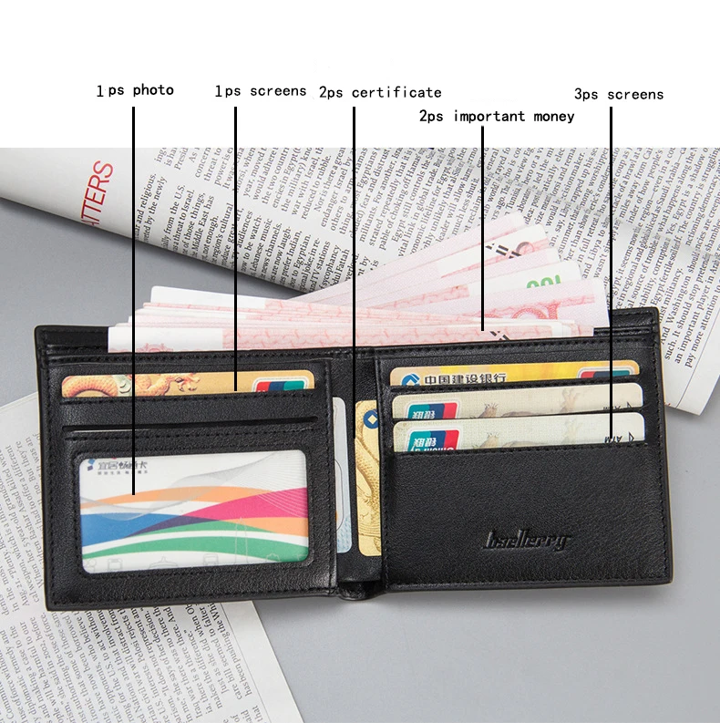 Мужской короткий кошелек carteras portemonnee money bag cartera hombre мешок для монет кошельки новый