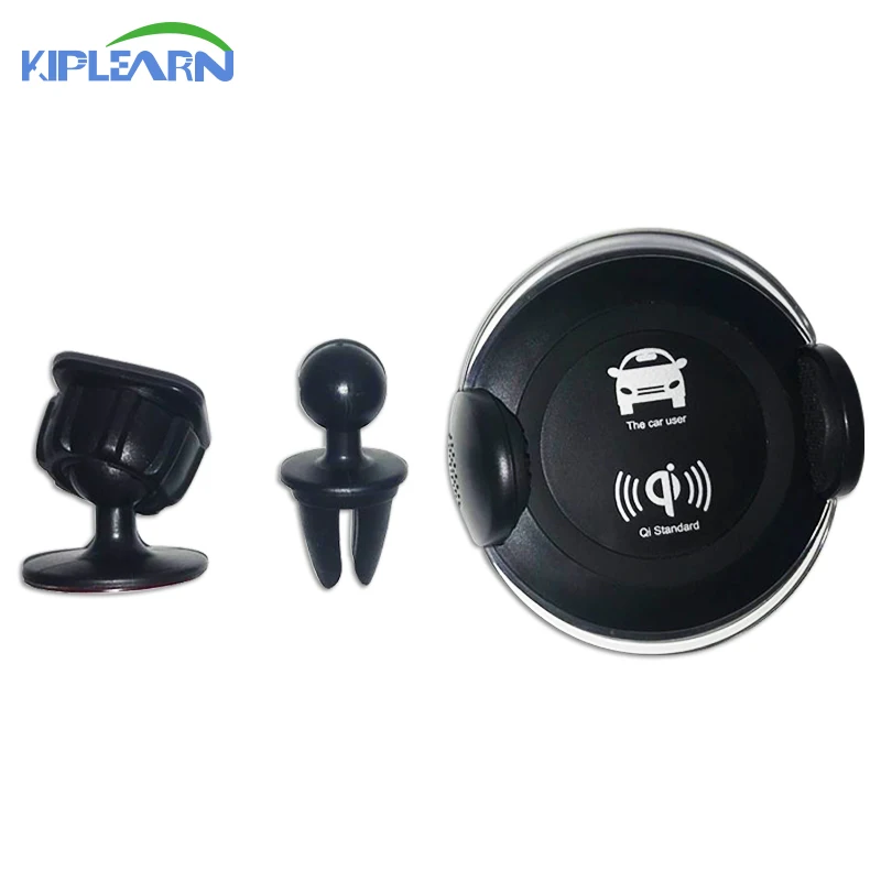 Kiplearn wireless Car Mount Qi Wireless gravity Charger Fast Charging