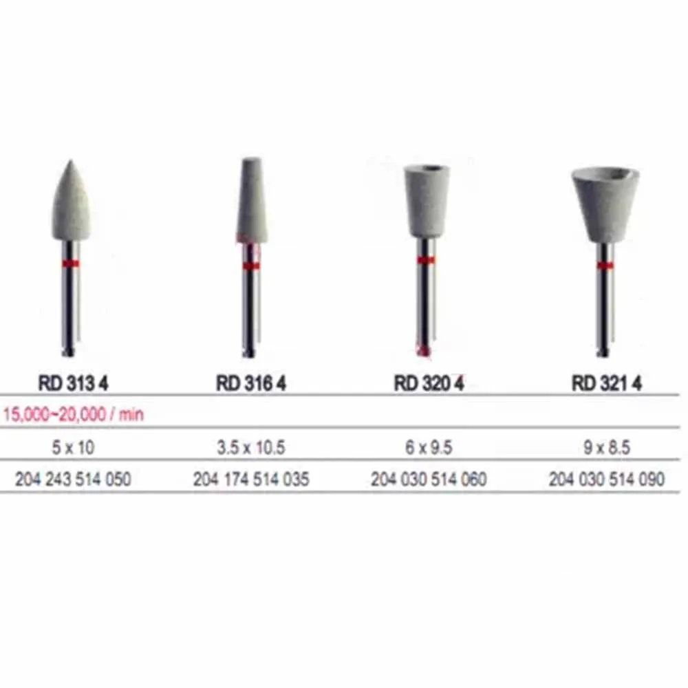 1pc dental diamond stone ceramic grinding grinder zirconia full ceramic