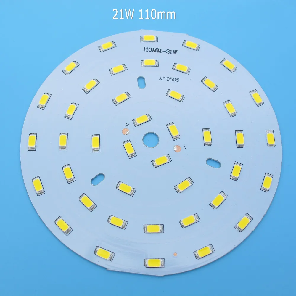 1 шт. SMD5730 светодиодный PCB 21 Вт 24 Вт 30 Вт 36 Вт 85 мм 110 мм 112,8 мм 120 мм белый/натуральный белый/теплый белый источник света для светодиодный лампы