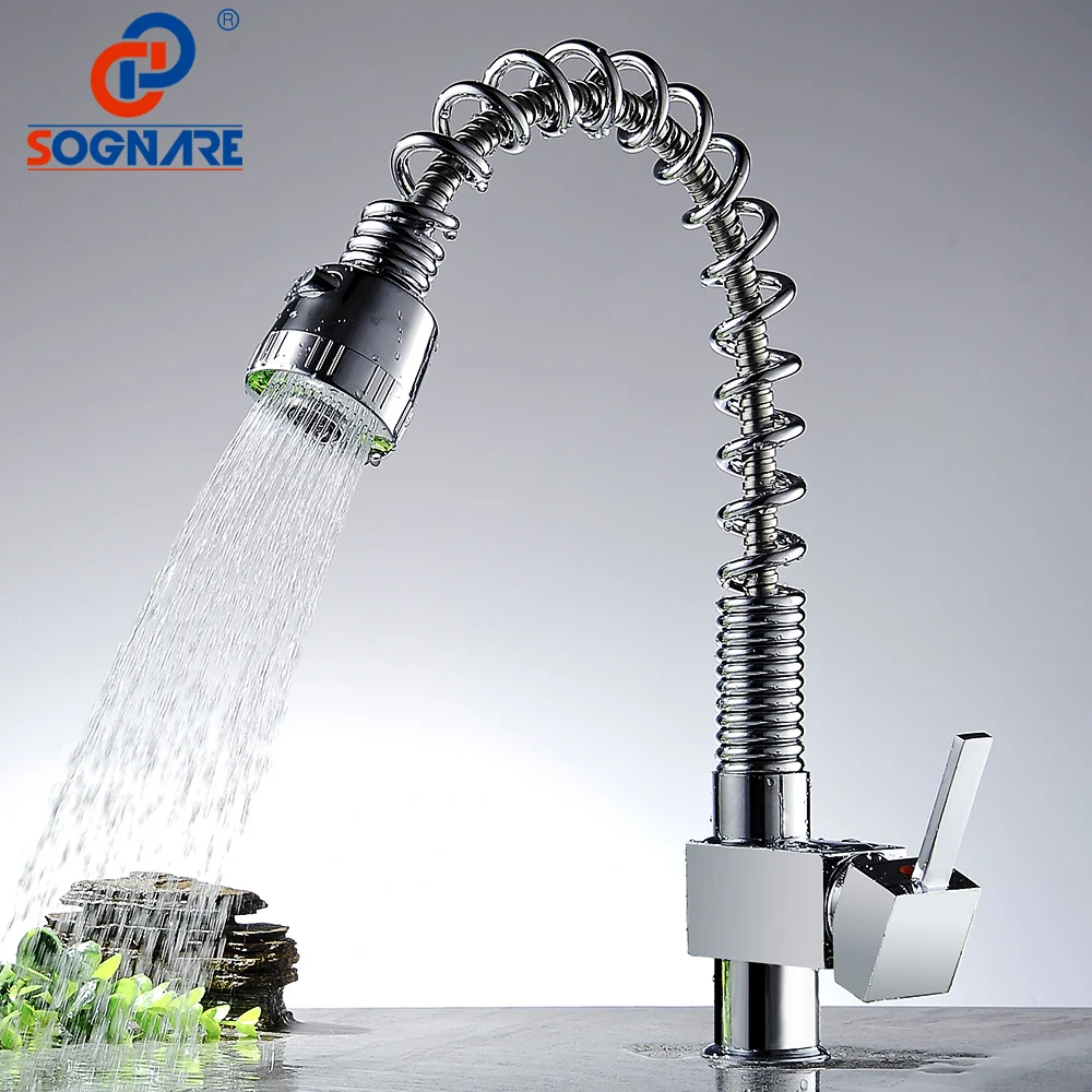 Kitchen Sink Faucet For Kitchen Mixer Mixer Tap Water Kitchen Tap Chrome Finished Spring Kitchen Faucet Pull Out Taps China Kitchen Sink Faucet For Kitchen Mixer Mixer Tap Water Kitchen Tap Chrome Finished Spring Kitchen Faucet Pull Out Taps China