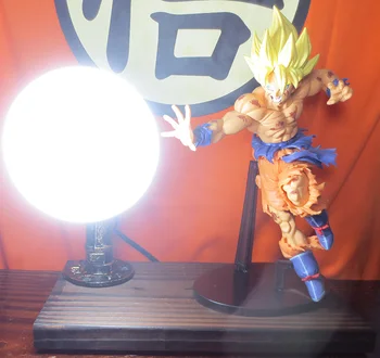 

KNL HOBBY Dragon Ball LED desk lamp explosion models hand the Monkey King Super Cup led Eye creative birthday gift