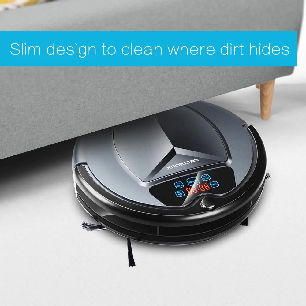 US $248.87 2019 LIECTROUX B3000 Robot Vacuum Cleaner With Wet DryWater TankVirtualBlockerSelfChargeTouchScreenUVScheduleRemote