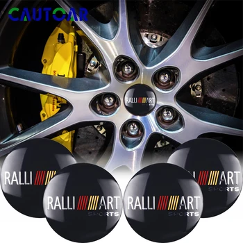 

Car Styling 4Pcs 56mm Wheel Center Hub Cap Stickers RALLI ART emblem for Mitsubishi RALLIART ASX Lancer 10 Pajero Outlander L200