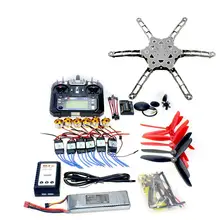 F11798-F FPV Multi-rotor Drone Full GPS APM2.8 Set Alien Across Carbon Fiber RC Quadrocopter Flysky FS-i6 6CH TX&RX Motor ESC