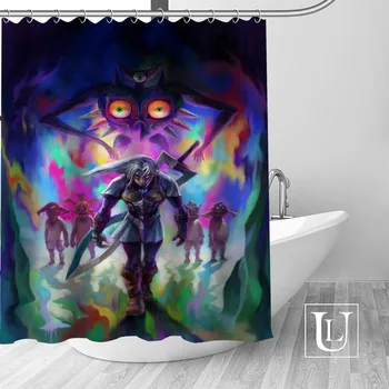 

High Quality Custom Artwork Shower Curtain Polyester Fabric Bathroom Curtain Hooks Mildew Resistant Bathroom Decor