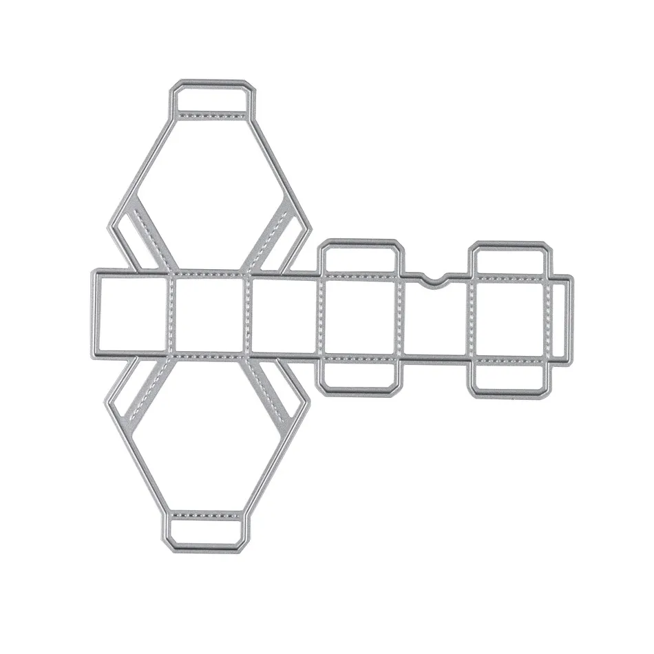 Eastshape коробка металла резки штампы Прошитые DIY Скрапбукинг рождественское ручное творчество штамп для теснения с вырезами делая трафареты новые