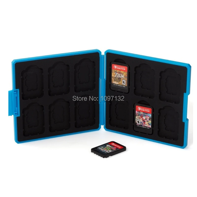  Nintend Switch Accessories Portable Game Cards Case Shockproof Hard Shell Storage Box For Nintendo Switch NS Games (1)
