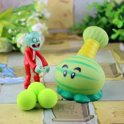 2019 PVZ Растения против Зомби Peashooter фигурка аниме модель игрушки подарки игрушки для детей Высокое качество Старт мягкими растений