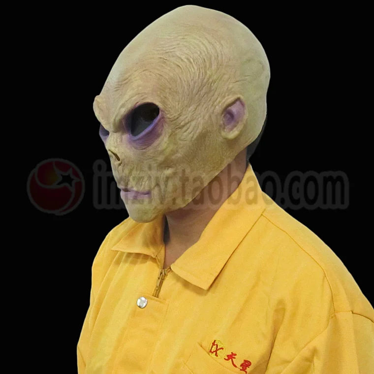 Новинка 2017 страшная силиконовая маска инопланетянина НЛО Экстра наземная ET для