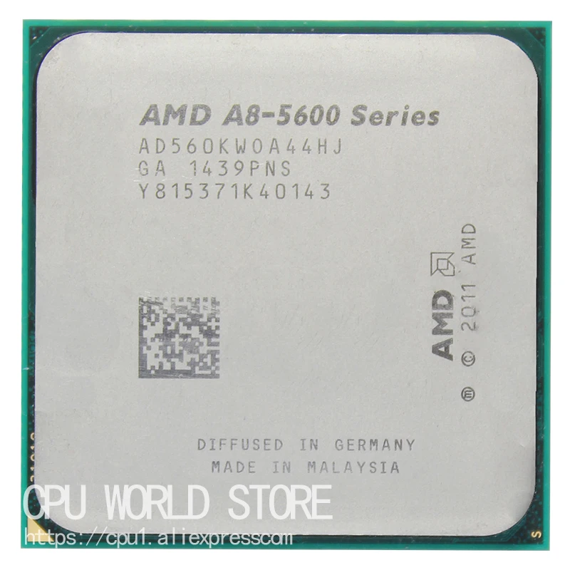 Четырехъядерный процессор AMD A-Series APU X4 A8-5600K A8 5600K 3,6 GHZ 32NM 100W Socket FM2