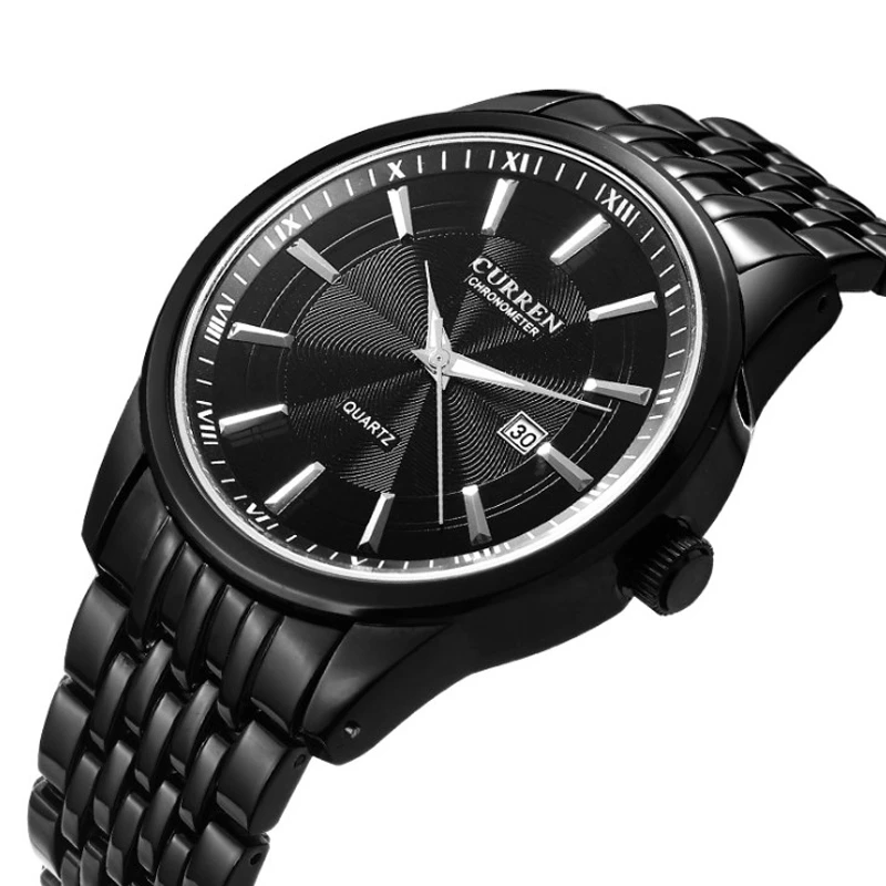 

Men's watch top brand luxury waterproof shockproof sports quartz watch male clock date display