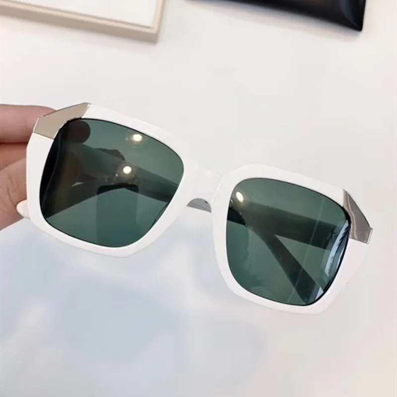 

20190707004 Fashion Retro V Logo Ma Mars Sunglasses Designer Lady Mirror Sun Glasses Vintage Female flat lens Glasses for Women