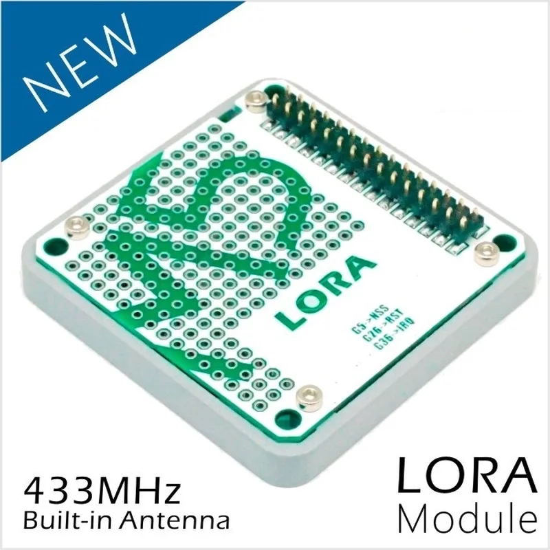 

1pcs LoRa Module for ESP32 DIY Development Kit Wireless 433MHz Built-in Antenna IOT Development Board #Hbm0106