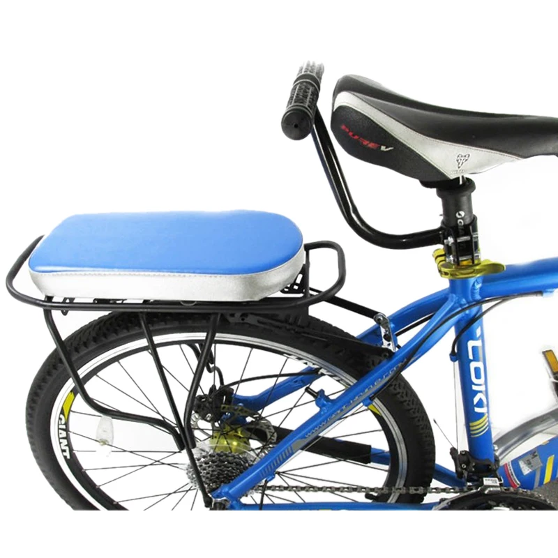 hands on bike seat