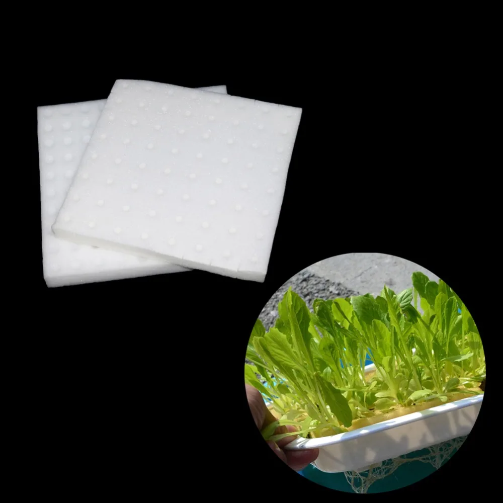 

1 Pack(64/100Pcs) PU Sponge Hydroponic Nursery Plant Soilless Balcony Vegetable Cultivation Garden Planting Accessories