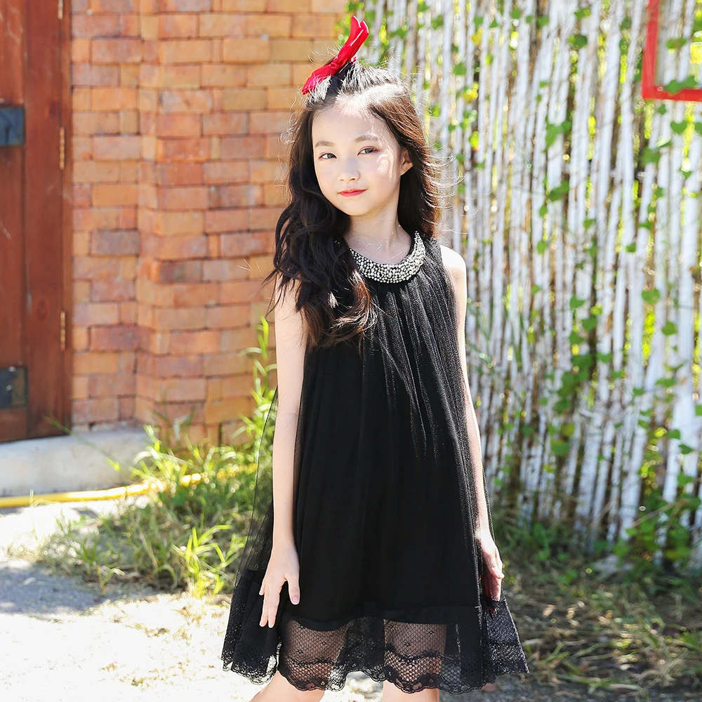 black dress for girl size 12