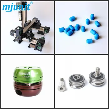 

Automated Machinery Mini Linear Rail high quality guideway belt drive rail double mounting blocks sliding guide rails