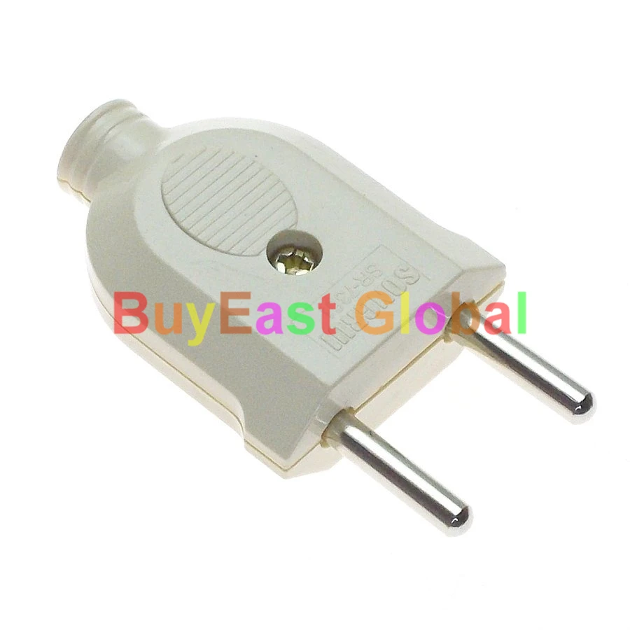 

EU Europlug Type C DIY Rewireable Power Plug AC250V 10A