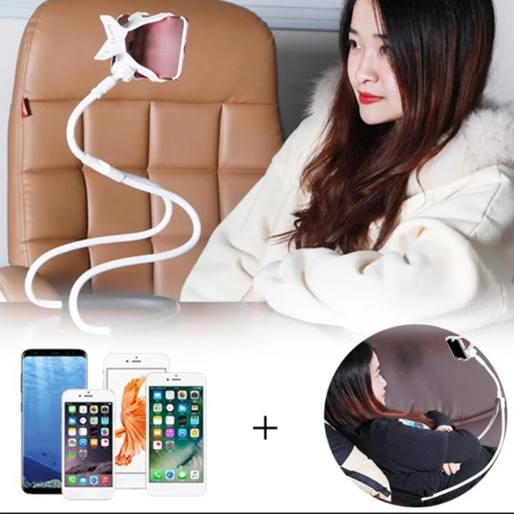 Multi function Smartphone Tablet Bracket Lazy Phone Holder 360 degree Rotation Free To Bend For iPhone Xiaomi Huawei samsung (1)