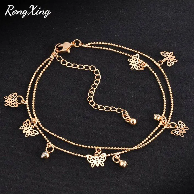 Download Aliexpress.com : Buy RongXing Double Layer Butterfly Charm ...