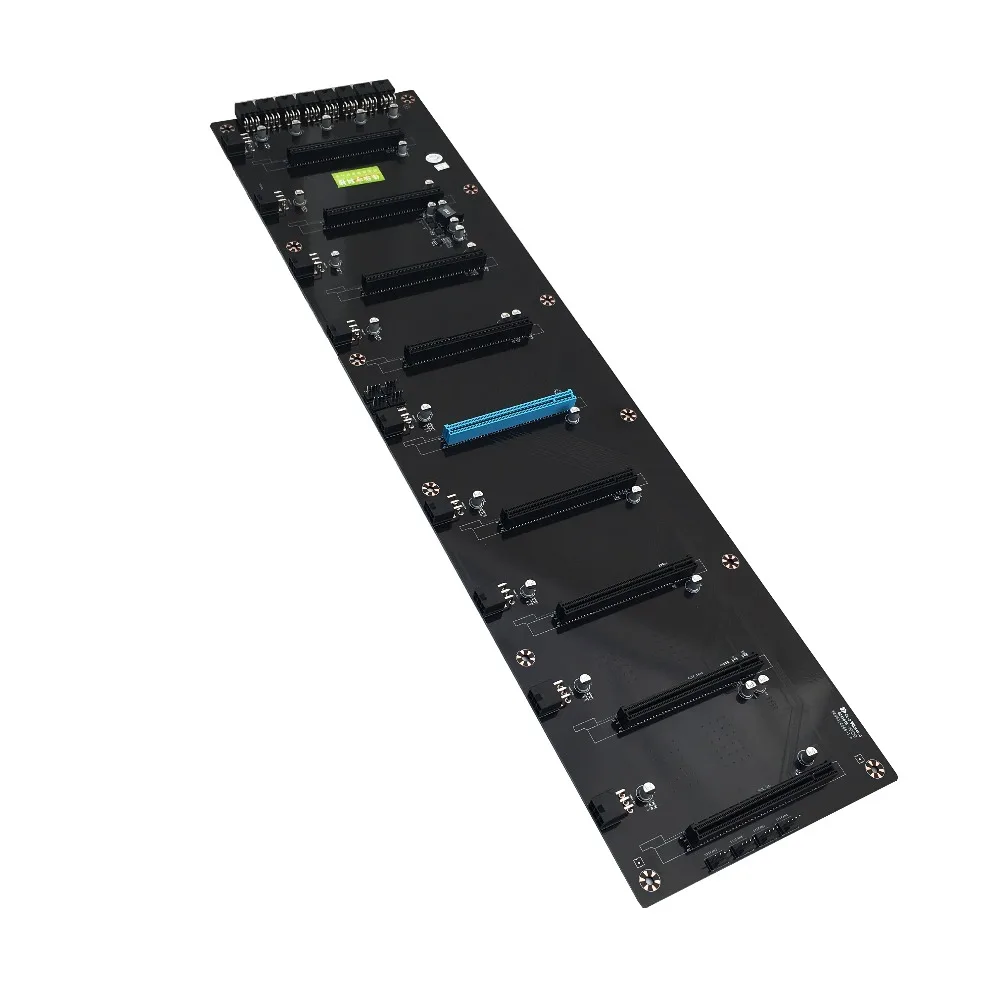 620*170 مللي متر 8 بطاقات الرسومات الكمبيوتر BTC اللوحة للانتر HM65 ATX DDR3 المهنية اللوحة 8 PCI-E التعدين اللوحة