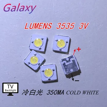 

LUMENS LED Backlight 1000PCS/Lot 1W 3V 3535 3537 Cool white LCD Backlight for TV TV Application