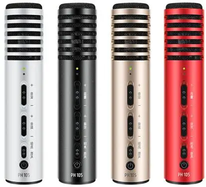 Ручной конденсаторный микрофон Takstar PH 105 для смартфона подходит караоке/прямой