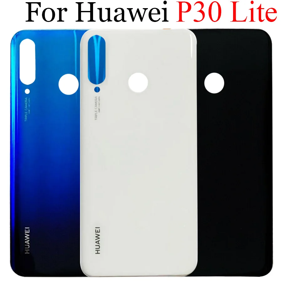 

New For Huawei P30 Lite Back Battery Cover Rear Door Housing Case For Huawei P30 Lite Battery Cover Huawei Nova 4E Battery Cover