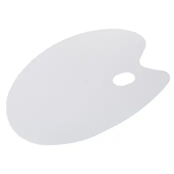 

SCLL Hot 395mm x 290mm White Plastic Watercolor Paint Plate Tray Mixing Palette