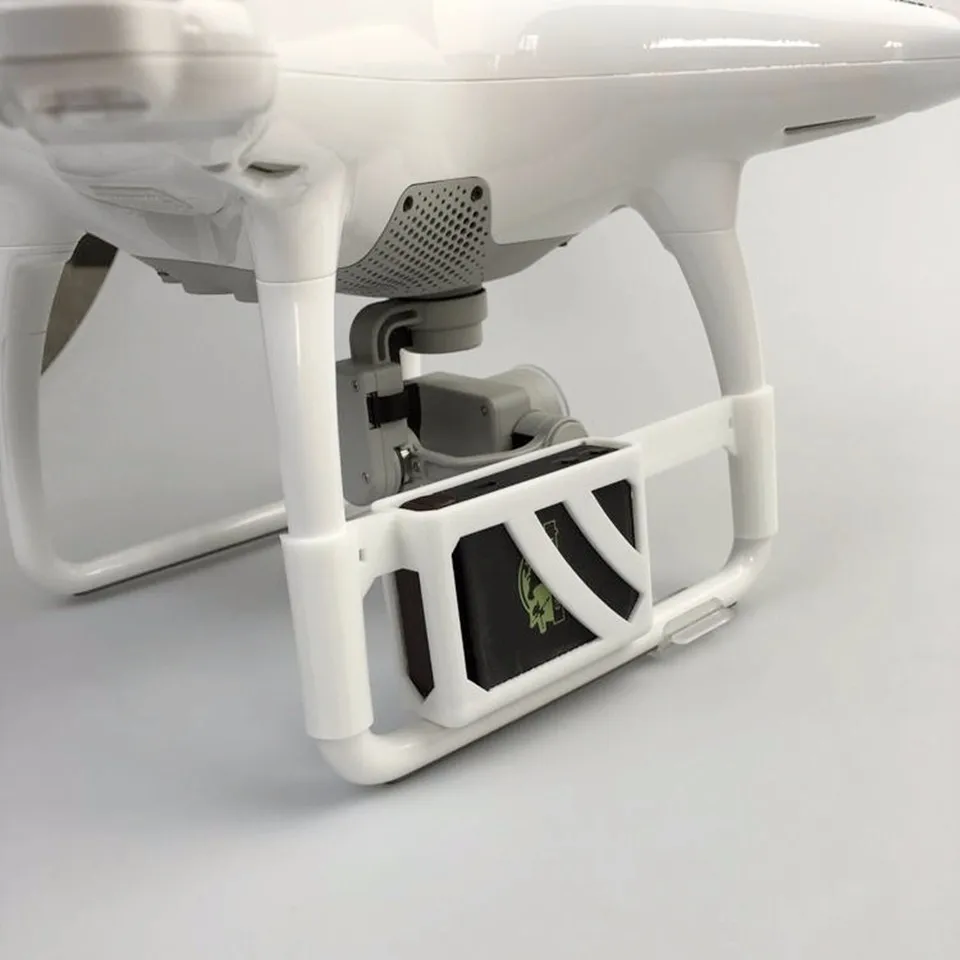 DJI Phantom 4 Parts 3D Printed Mounting Bracket Protector Mount Bracket Holder Frame For TK 102 RF V16 GPS Tracker