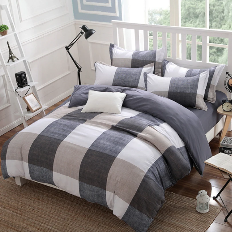 Geometric Pattern Beddings Sets 2017 European Style Bed Linen Jogo De