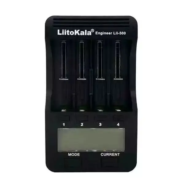 Liitokala lii-500 lcd 3,7 V/1,2 V AA/AAA 18650/26650/16340/14500/10440/18500 зарядное устройство с экраном lii500