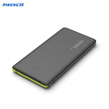 PINENG 10000 mah Puissance Banque PN 951 Banque Mobile de Puissance Portable Batterie Secouer Commencer Li-Polymère Capacité Indicateur pour iphone6s