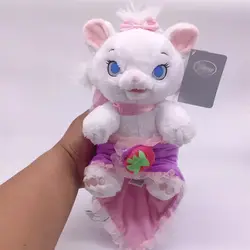 25 см 10 ''младенцев Marie Cat с Одеяло успокоить Полотенца Aristocats Marie Cat милые плюшевые игрушки мягкие Животные детские девушки дети игрушки