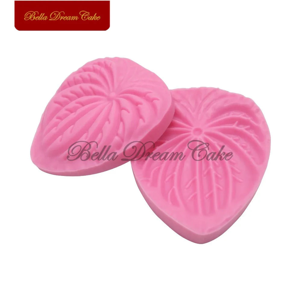 Большая силиконовая форма Anthurium Andraeanum Flower Veiner для мастики помадка сахарная елка
