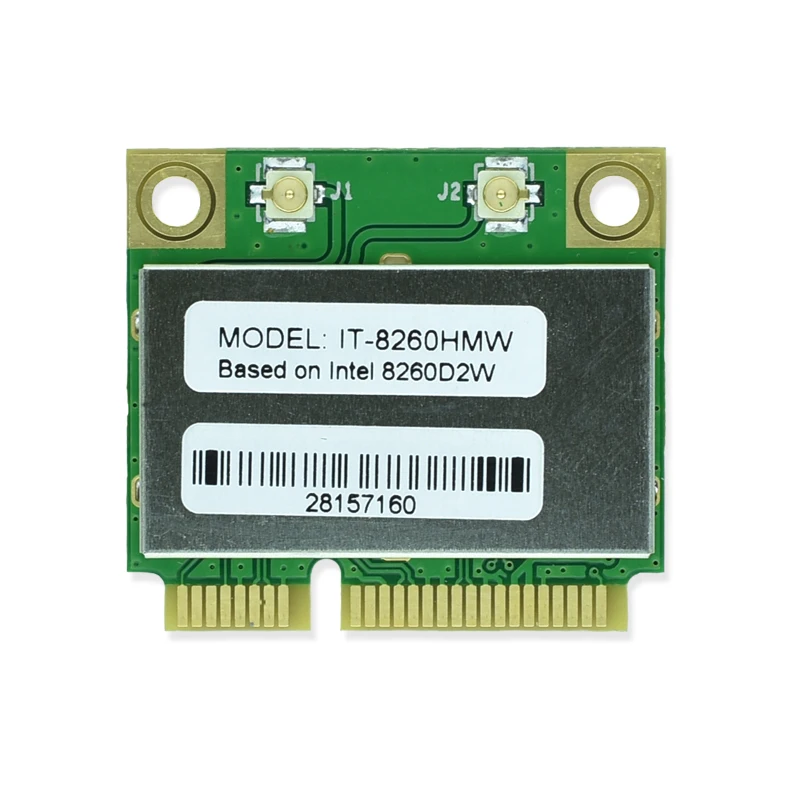 Абсолютно новая для Intel 7260 Intel7260 7260AC 7260HMW 2,4& 5G 867M Bluetooth 4,0 Mini PCIe WiFi беспроводная сетевая карта