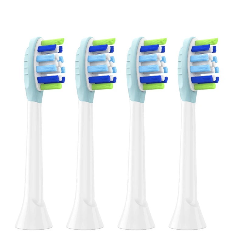 Poleet 12 шт YH725 зубная щетка Сменная головка подходит для Philips HX3 HX6 HX9 серии Зубная P HX