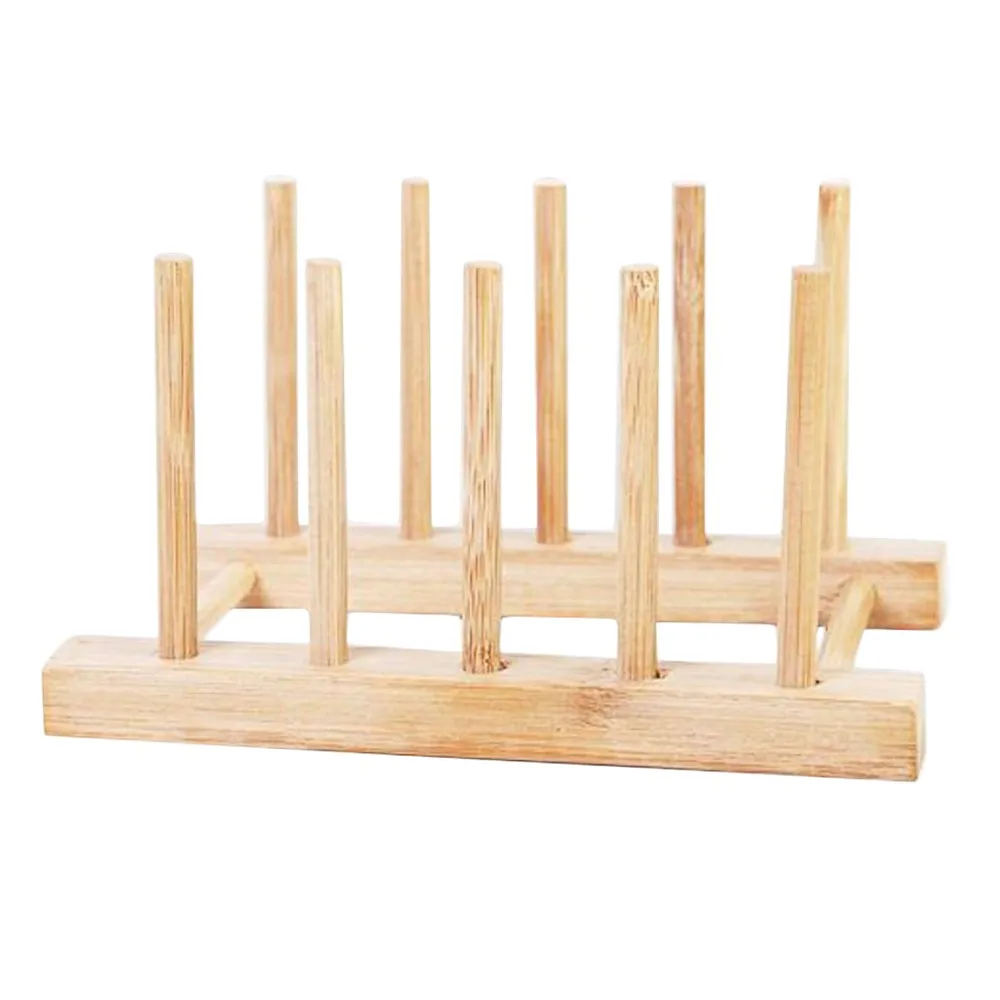 

1Pc Drainer Wooden Dish Rack Kitchen Storage Rack Plate Cups Stand Display Holder Drying Rack Kitchen Storage Organizer 18OCct
