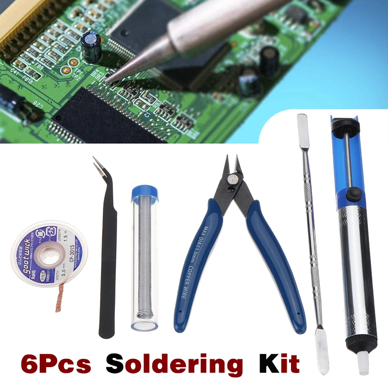 Buy 6pcs Desoldering Aid Tool Circuit Board Soldering