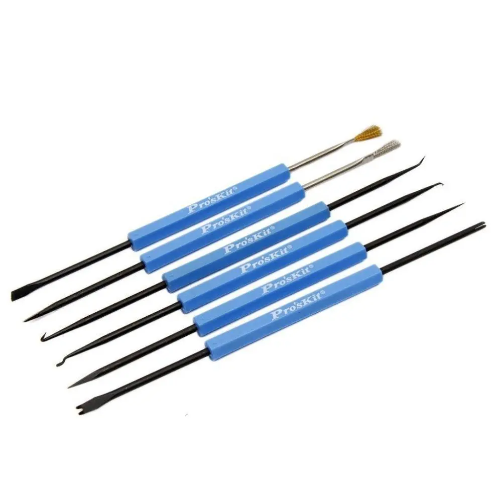 

ProsKit Solder Aid Tools Help Soldering Tweezers Auxiliary Help Tools Soldering Soldering Job Kit DP-3616