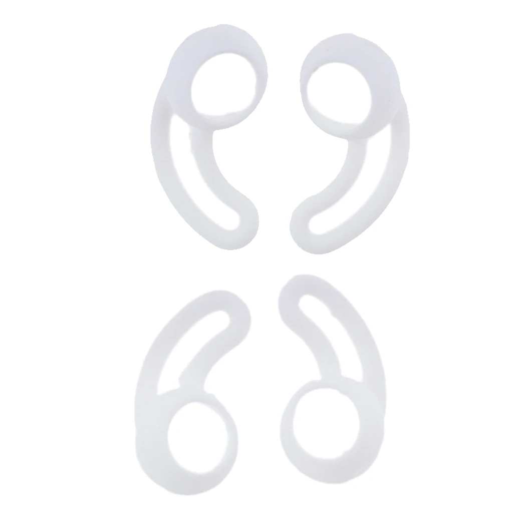 2 Pairs Small/Large Silicone Earhook Wingtips For Beatsx Urbeats Earbuds Hook Replacement Fit Most Ears Ultra Soft