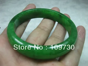 

shiipping 00469 NATURE BEAUTIFUL GREEN JADEITE BRACELET BANGLE 56MM
