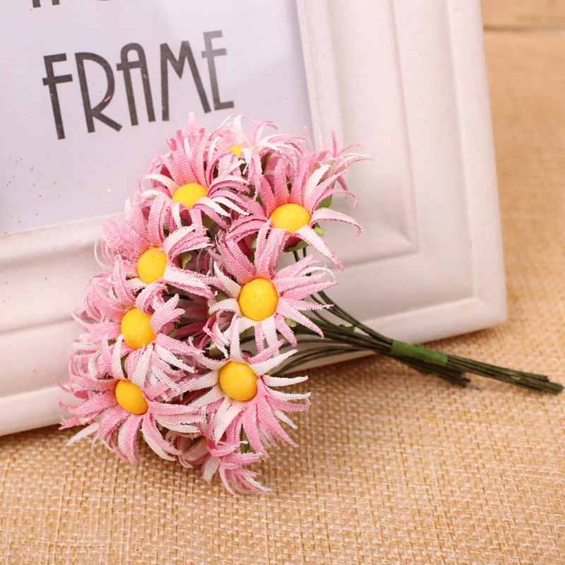 10 шт./комплект искусственные цветы|fake rose flower|daisy artificial flowerswedding flowers |