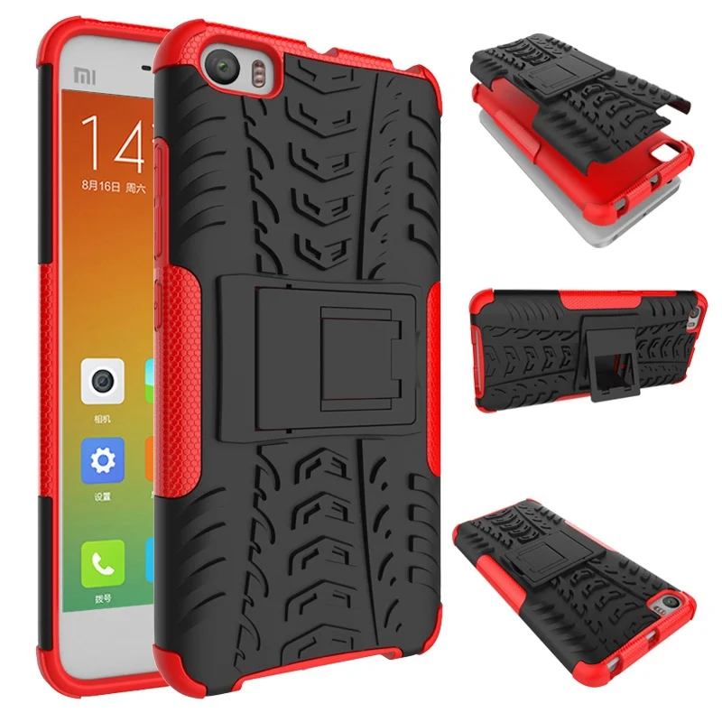 

FLOVEME Heavy Duty Protection Case For Xiaomi Redmi 4A 4X 4 mi5 mi6 Cases Cover Cool Men Phone Bag Cases For Xiaomi 5 6 mi5 mi6
