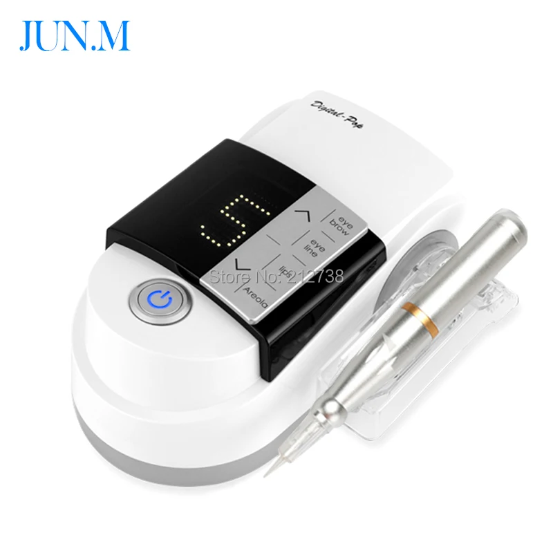 

Free Shipping POP Eyebrow Makeup Kits &Lips Rotary Motor Tattoo Machine Kit Permanent Makeup Machine pen +20PCS Needle