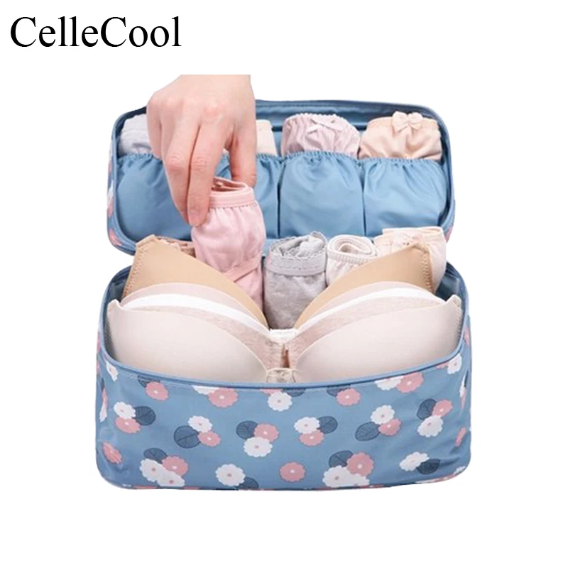 

2019 New High Quality Wash Case Bag Travel Bra Bag Underwear Organizer Cosmetic Daily Toiletries Storage Travel bag