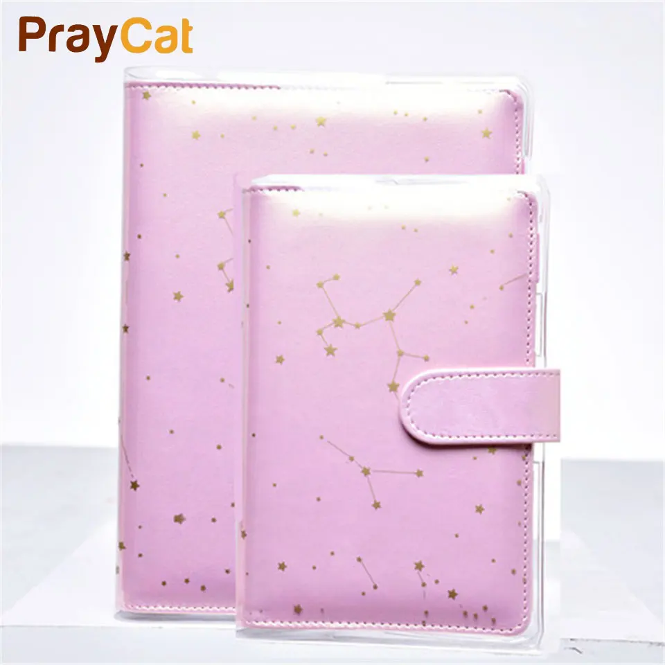 

A5 A6 Standard PVC Cover Diary Notebook Protector Cover For Spiral Journal Cover Stationery Gift Notebook Accessories
