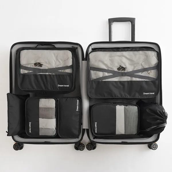 7pcs/set Men Travel Bags Sets …