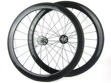 50mm clincher free shipping and painting 700C hot sale carbon fiber road bicycle wheel track single speed